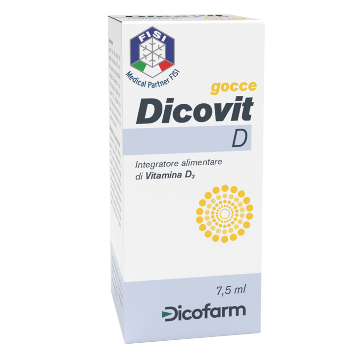 Dicofarm Dicovit D Gocce Integratore Vitamina D3 per Bambini