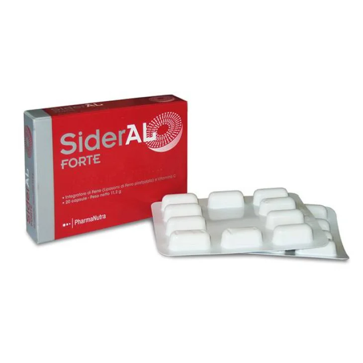 Pharmanutra Sideral Forte Integratore a base di Ferro 20 Capsule
