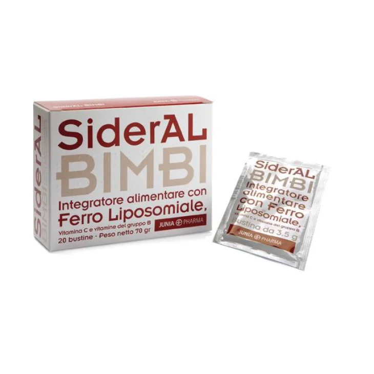Junia Pharma Sideral Bimbi Gocce Integratore di Ferro
