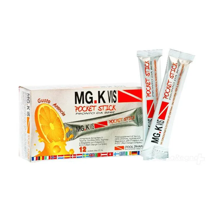 MGK Vis Pocket Stick Integratore Sali Minerali 12 stick