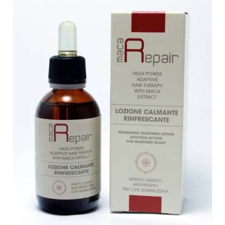 Maca Repair Lozione Calmante Rinfrescante Trattamento Anti-Prurito Capelli
