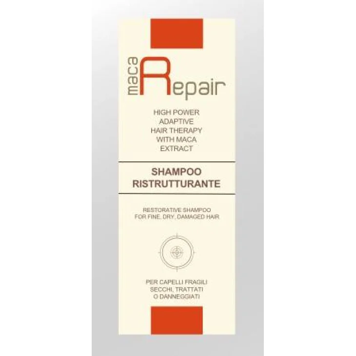 Maca Repair Shampoo Ristrutturante Capelli Fragili