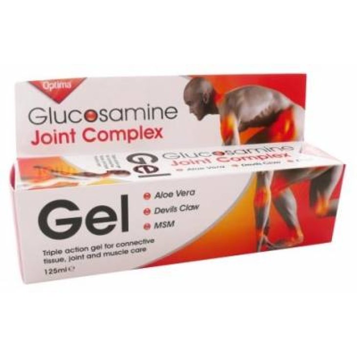 Optima Naturals Glucosamina Joint Complex Gel per Articolazioni e Muscoli 125 ml