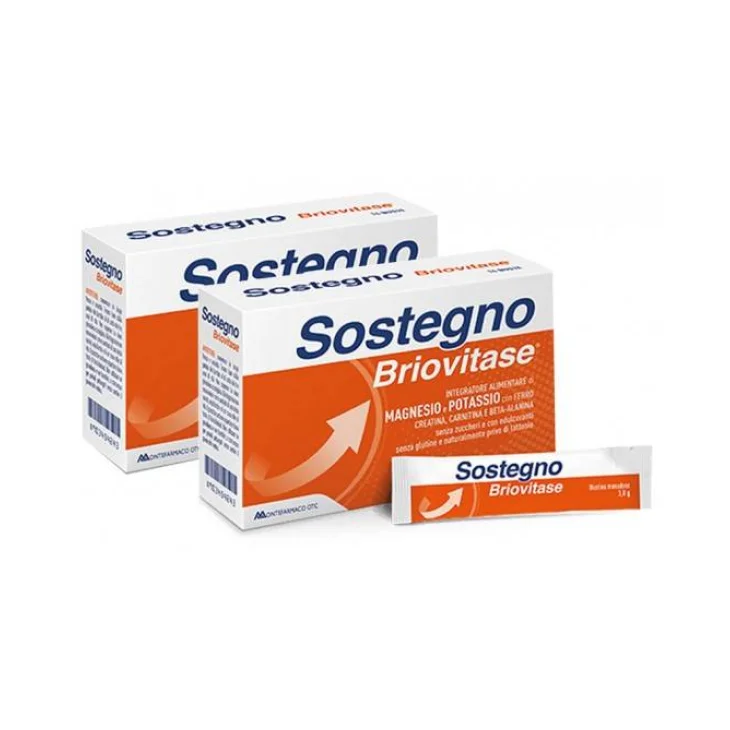 Briovitase Sostegno Orange Integratore Energetico Bipack 14+14 bustine