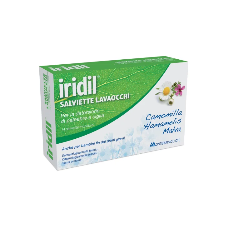 Montefarmaco Iridil Lavaocchi Salviettine Monouso