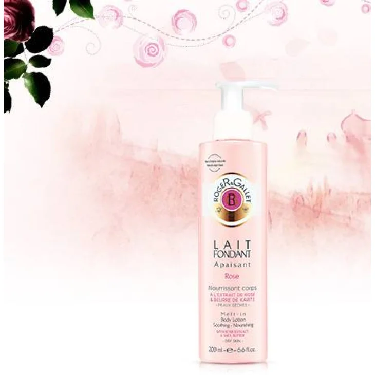 Roger&Gallet Rose Latte Fondente Idratante Corpo
