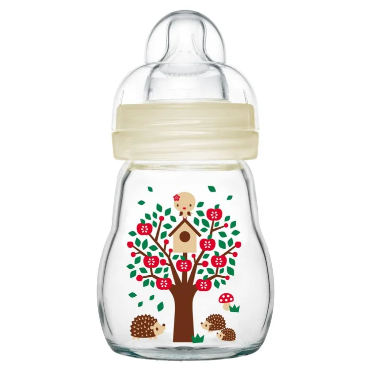 Mam Feel Good Biberon Vetro 0+ Mesi 170 ml
