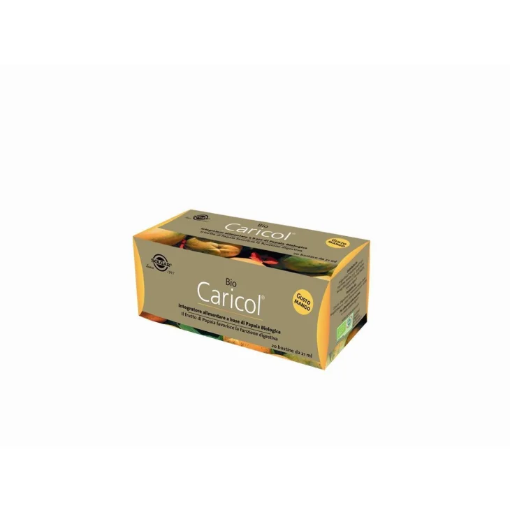 Solgar Bio Caricol Integratore per la Digestione Gusto Mango 20 bustine