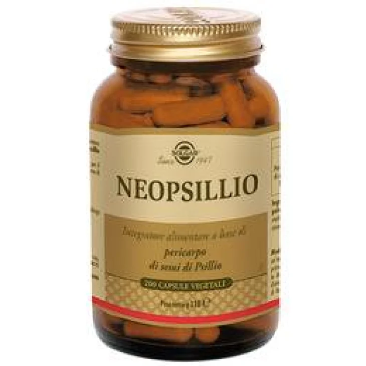 Solgar Neopsillio Integratore per il Transito Intestinale 200 capsule