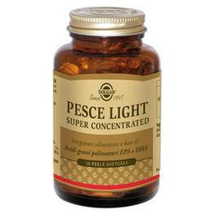 Solgar Pesce Light Super Concentrato Integratore per il Colesterolo 30 perle