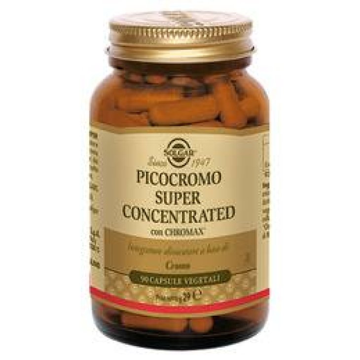 Solgar Picocromo Super Concentrato Integratore per il controllo glicemico 90 capsule
