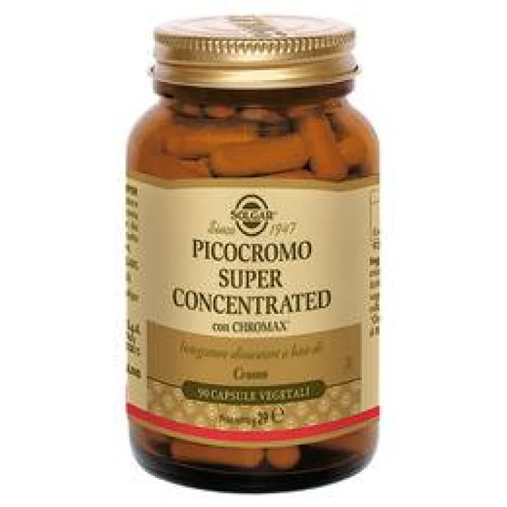 Solgar Picocromo Super Concentrato Integratore per il controllo glicemico 90 capsule