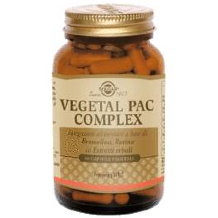 Solgar Vegetal Pac Complex Integratore per il Sistema Circolatorio 60 capsule