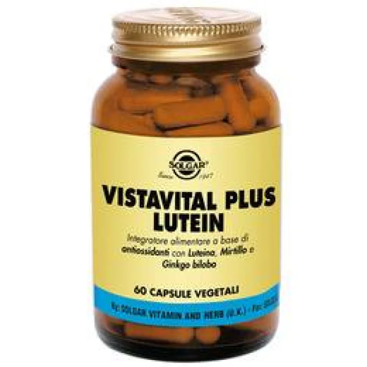 Solgar Vistavital Plus Lutein Integratore per la Vista 60 capsule