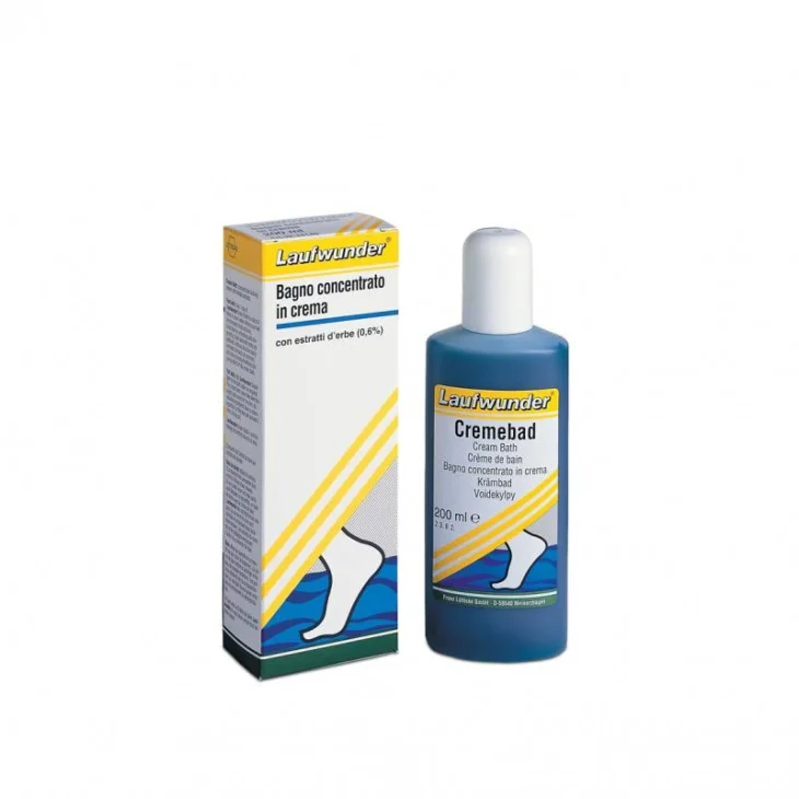 Laufwunder Bagno Concentrato in Crema per Gambe e Piedi