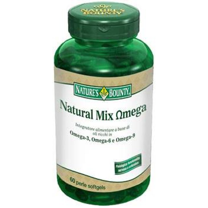 Nature's Bounty Natural Mix Omega3 Integratore per il Colesterolo