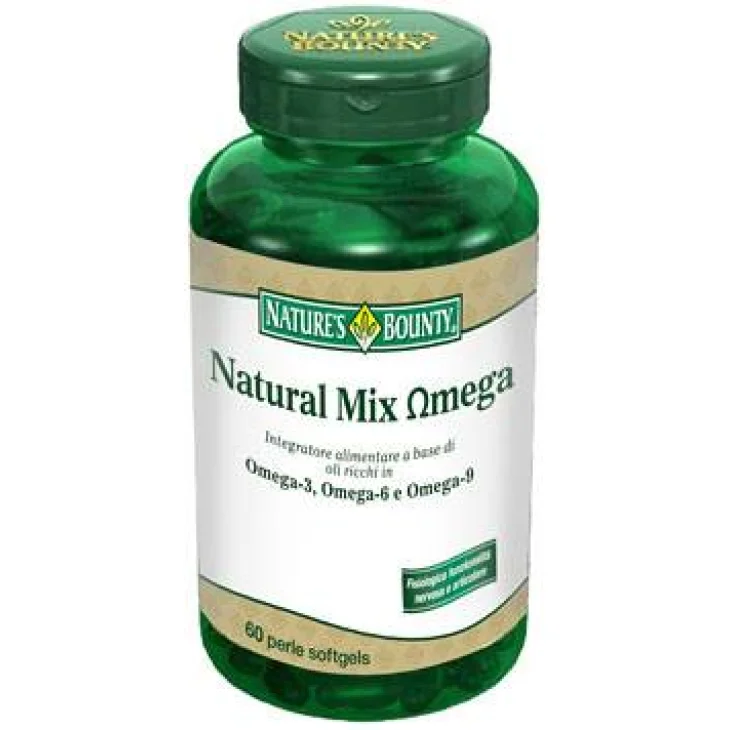 Nature's Bounty Natural Mix Omega3 Integratore per il Colesterolo