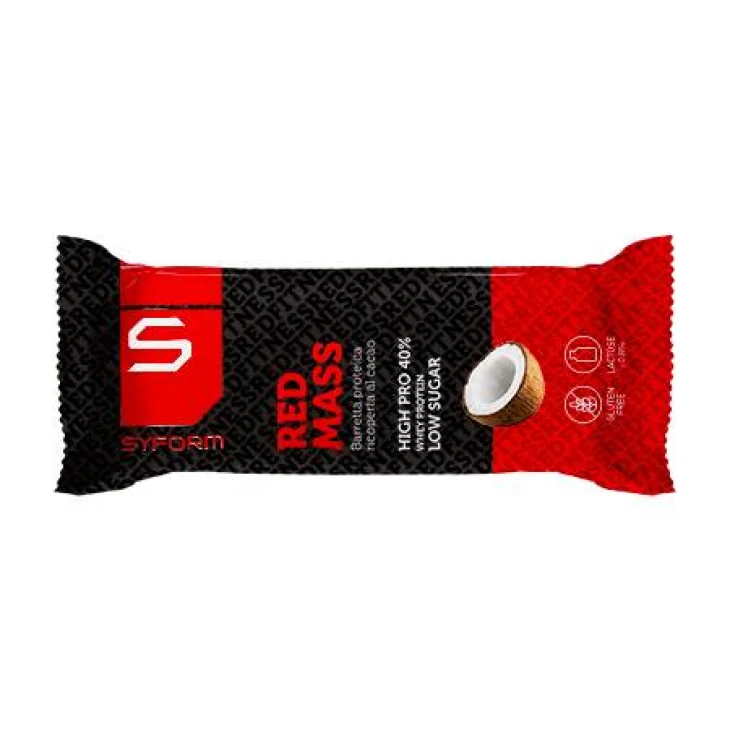 Syform Red Mass Barretta energetica al gusto cocco 50 g