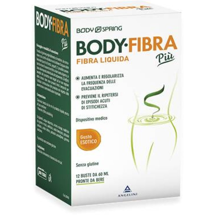 Body Spring Body Fibra Integratore di Fibre Gusto Esotico 12 bustine