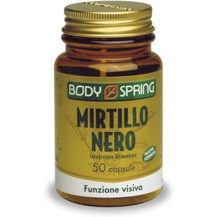 Body Spring Mirtillo Nero Integratore per il Benessere Visivo