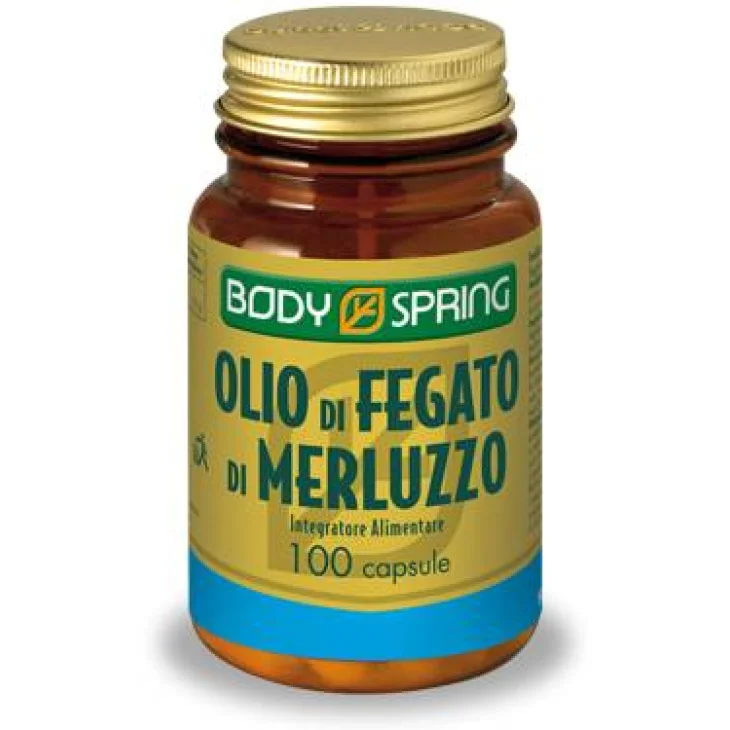 Body Spring Olio di Merluzzo Integratore Vitaminico