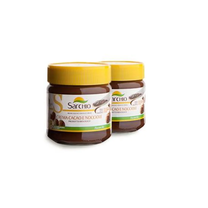 Sarchio Crema Cacao e Nocciole Bio Senza Latte Aggiunto