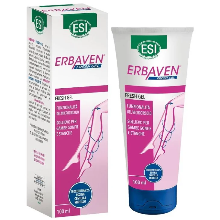 ESI Erbaven Fresh Gel per Gambe Stanche 100 ml