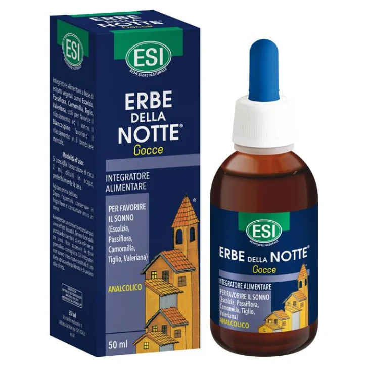 ESI Erbe della Notte Gocce Integratore per il Sonno