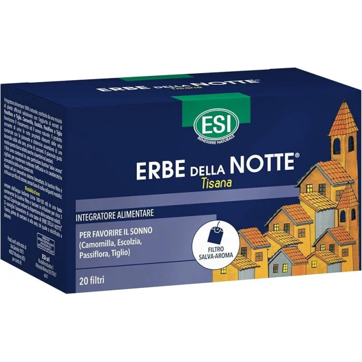 ESI Erbe della Notte Tisana Rilassante 20 Filtri