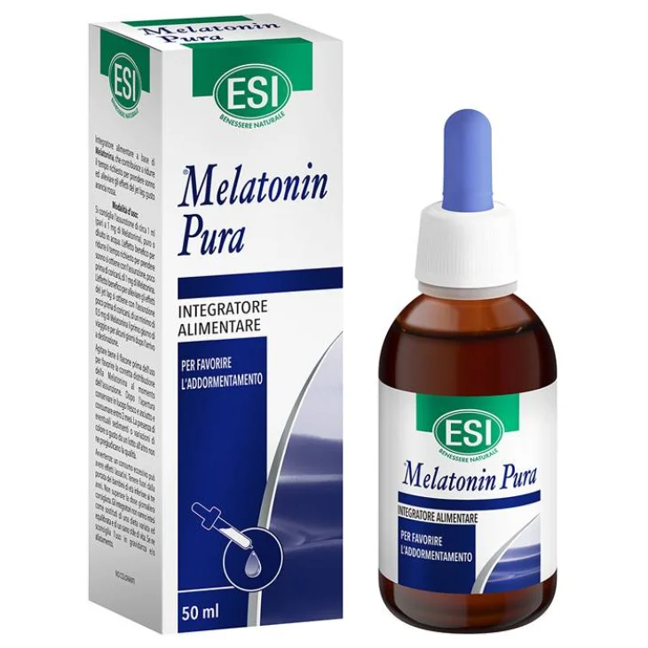 ESI Melatonin Pura Gocce Integratore per il Sonno