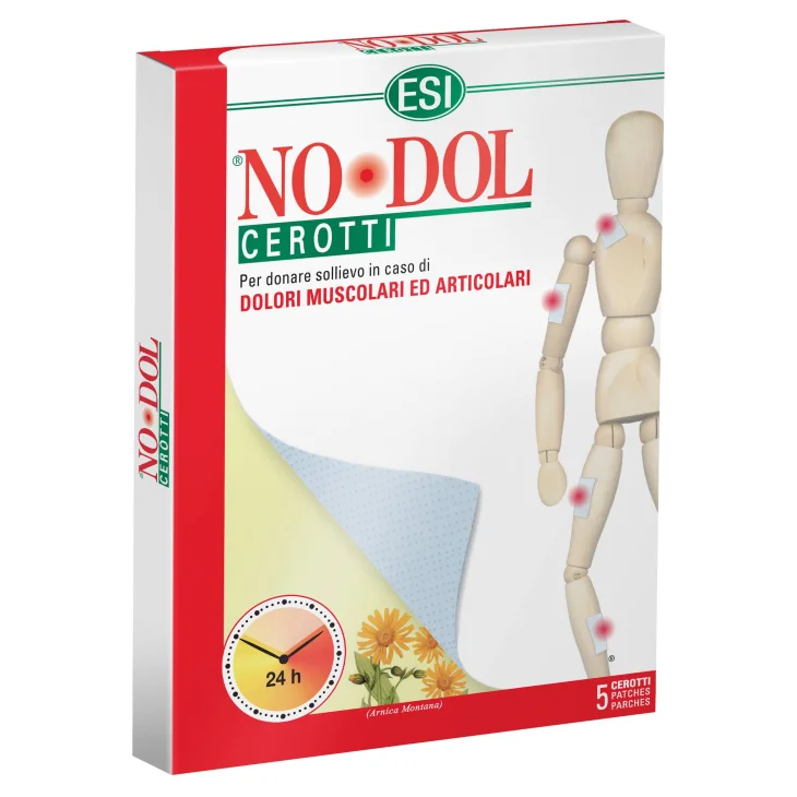 ESI No Dol Cerotti per Dolori Muscolari 10 pezzi