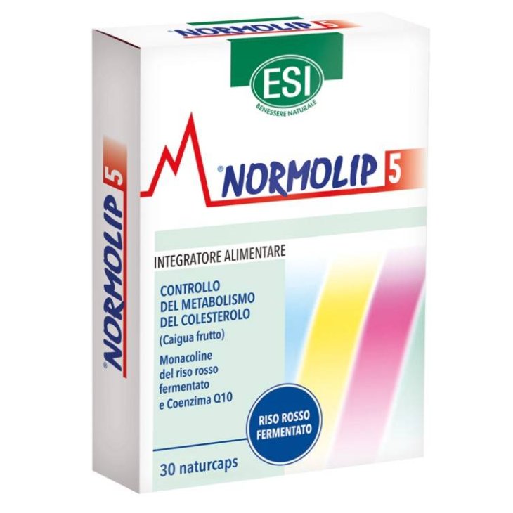 ESI Normolip 5 Integratore per il Colesterolo 30 capsule