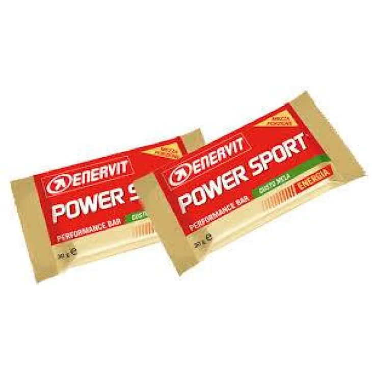 Enervit Power Sport Competiton Double Barrette energetiche al gusto mela 2 x 30 g