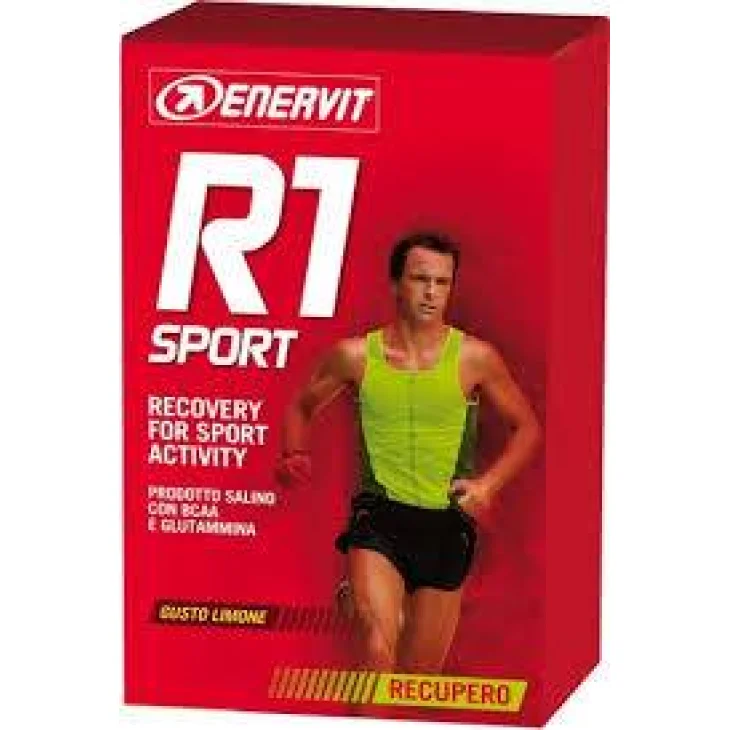 Enervit R1 Sport Integratore di sali minerali per sportivi gusto limone 10 bustine x 15 g
