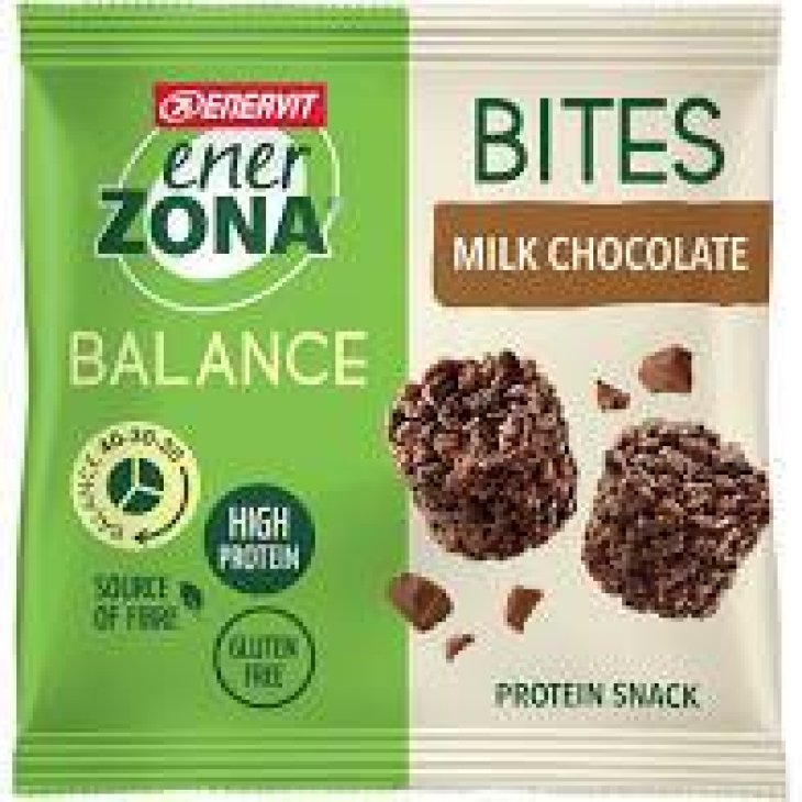 Enerzona Bites Snack Dolce Dietetico Gusto Milk Chocolate 1 Bustina