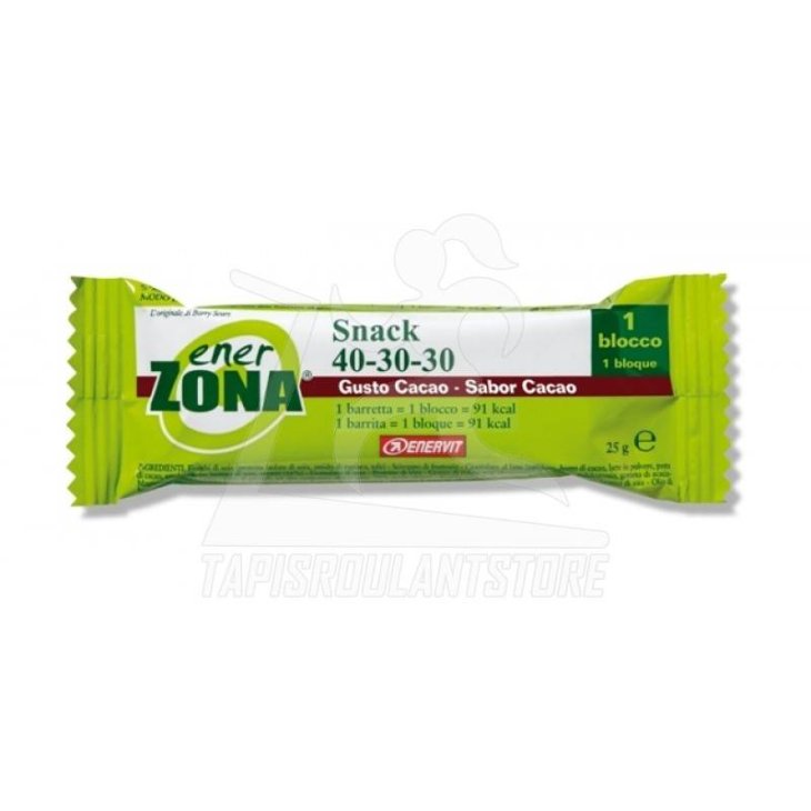 Enerzona Snack Barretta Dietetica Gusto Cioccolato