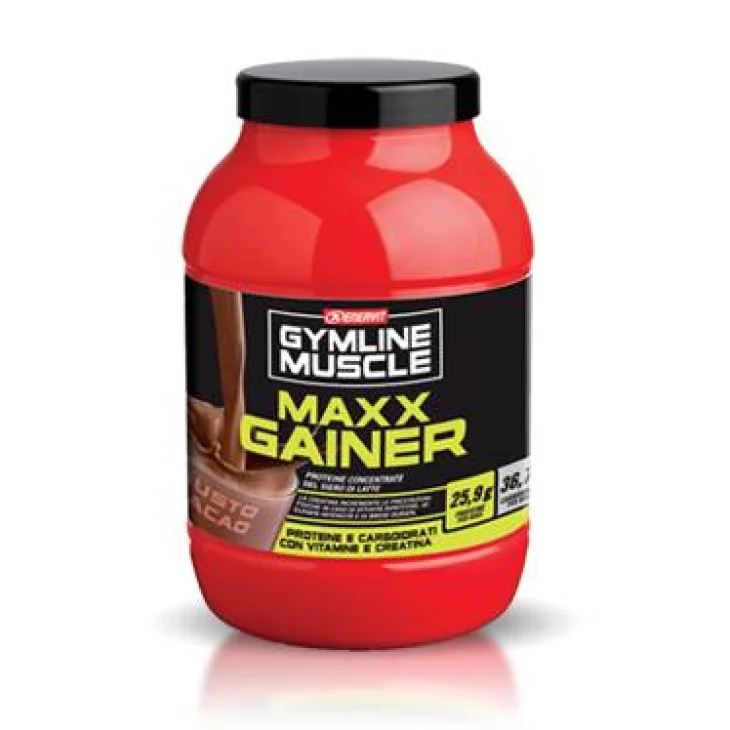 Enervit Gymline Muscle Maxx Gainer Integratore di proteine carboidrati e vitamine per sportivi 1500 g