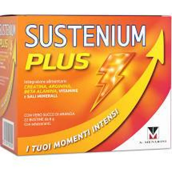 Sustenium Plus Integratore Aminoacidi Vitamine e Sali Minerali 12 bustine