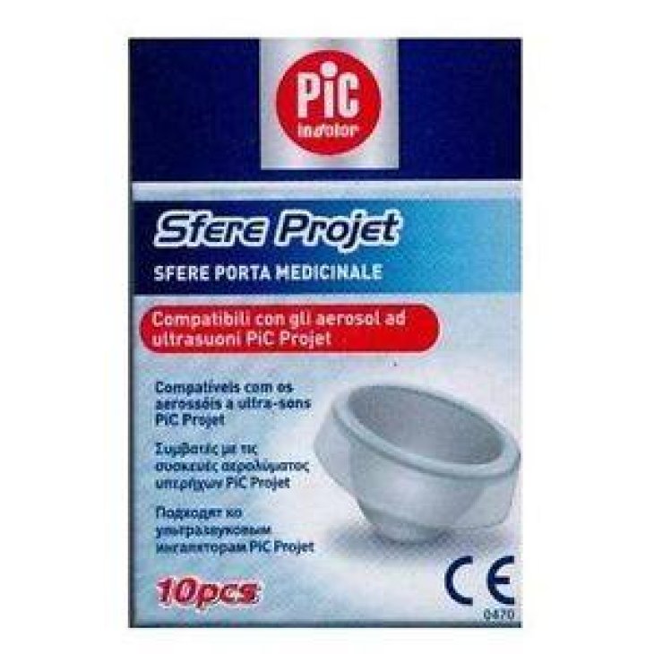 Pic Sfere Porta Medicine per Aerosol Air Projet 10 ampolle