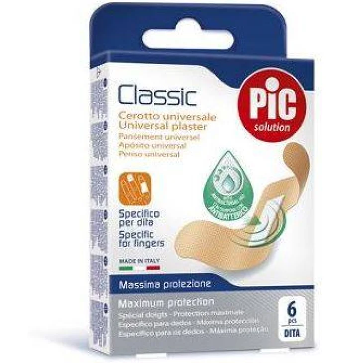 Pic Classico Cerotto Dita Antibatterico 6 pezzi