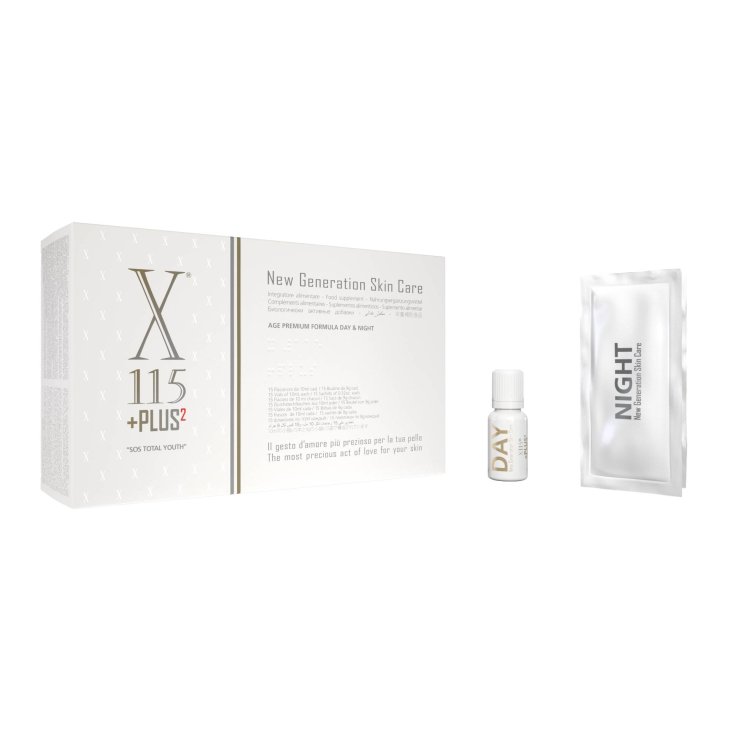 X115 +Plus2  Nutraceutical Revolution Age Premium Integratore per la Pelle