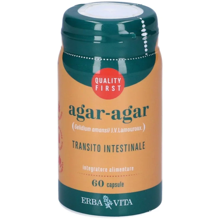 Erba Vita Agar Agar Integratore Transito Intestinale