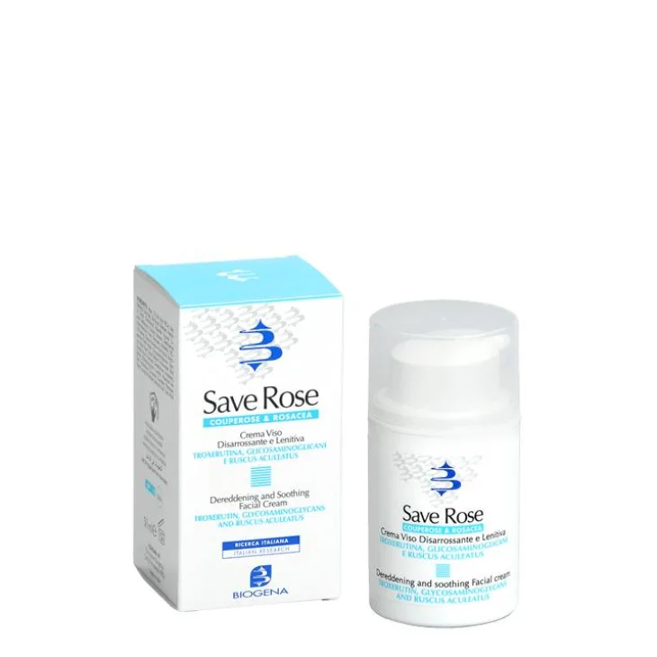 Biogena Save Rose Crema Viso per Pelle Sensibile