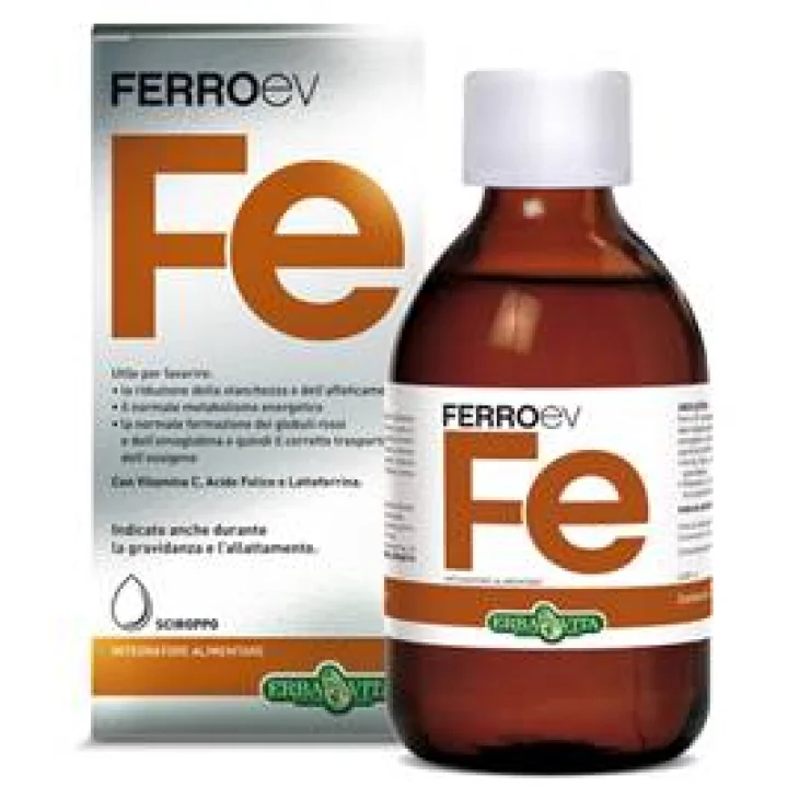 Erba Vita Ferro Ev Fluido Integratore di Ferro