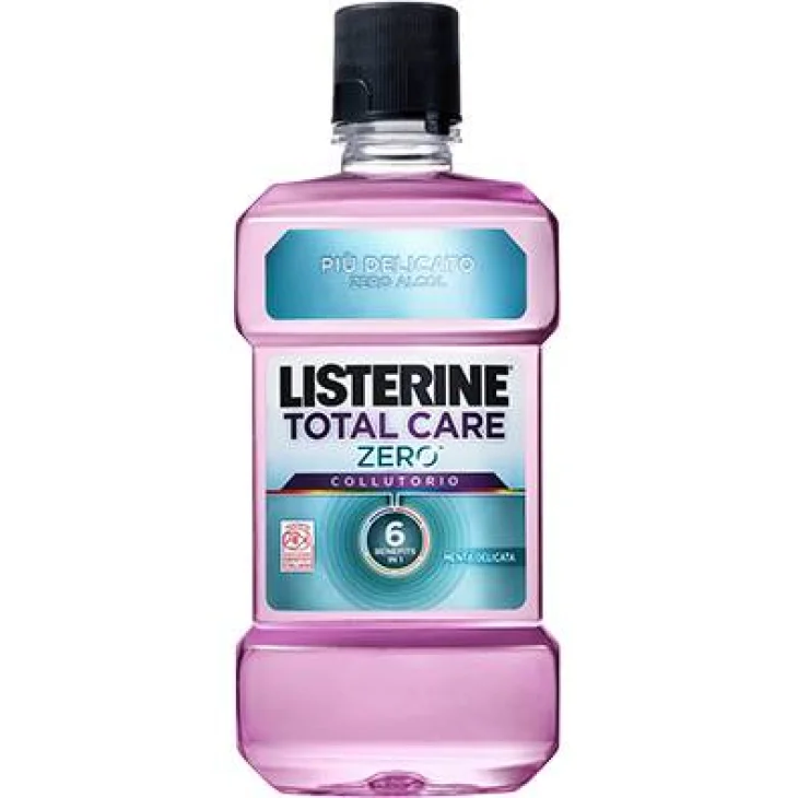 Listerine Total Care Zero Collutorio delicato senza alcol multi-beneficio 500 ml