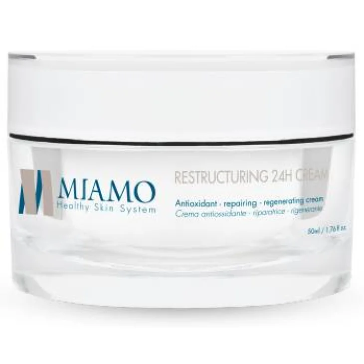 Miamo Longevity Plus Restructuring 24h Cream Crema Viso Anti Età 50 g