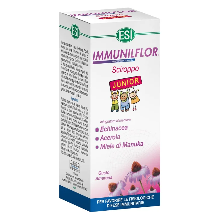 ESI Immunilflor Junior Sciroppo Difese Immunitarie per Bambini
