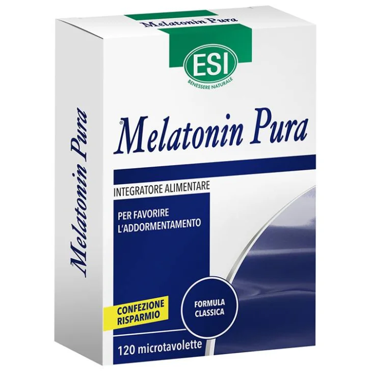 ESI Melatonin Pura Integratore per il Buon Riposo 120 compresse
