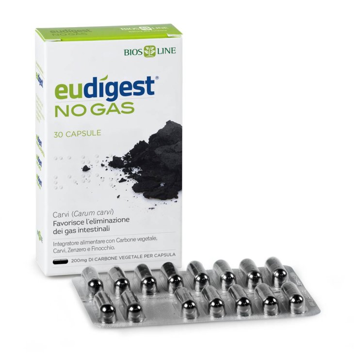 Bios Line Eudigest No-Gas Integratore Contro Gas Addominali