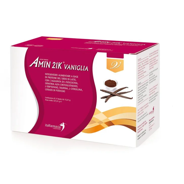 Amin 21K Vaniglia Integratore Proteico per Dimagrire